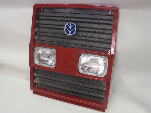 Fiatagri 90 sarja täydellinen Terracotta maski valoilla, NH merkillä ja musta ritilä 5175979