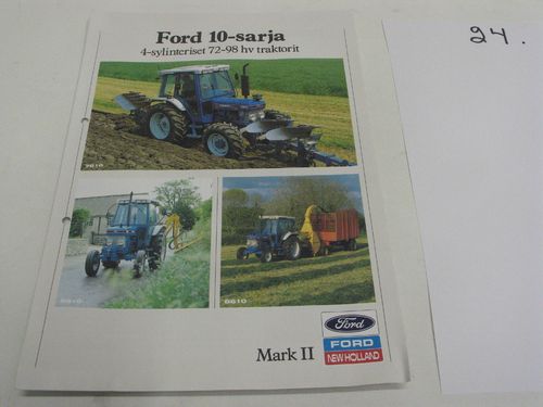 Ford 10-sarja 4-sylinteriset 72-98hv Kirja 24